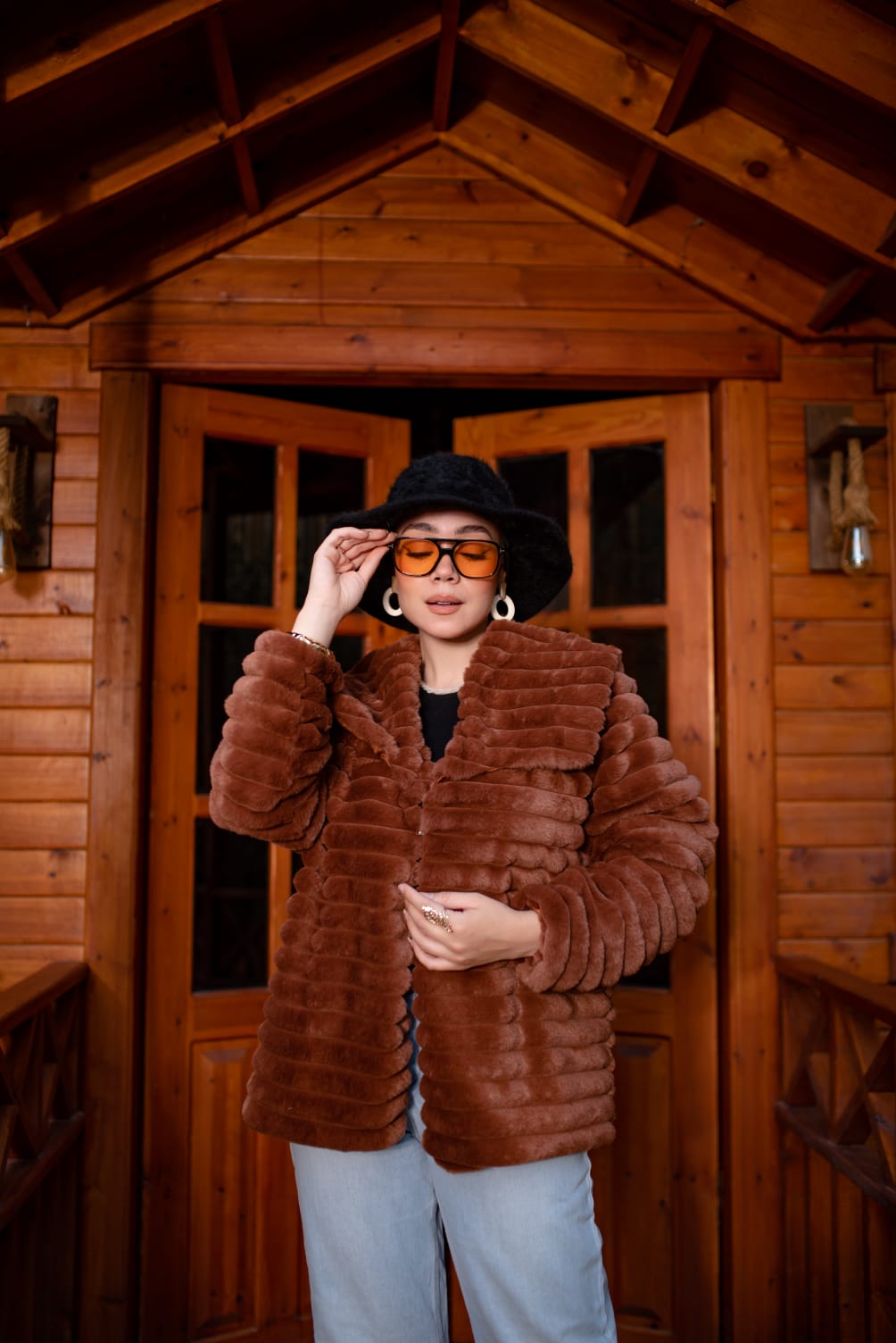 jacket فرو حرير