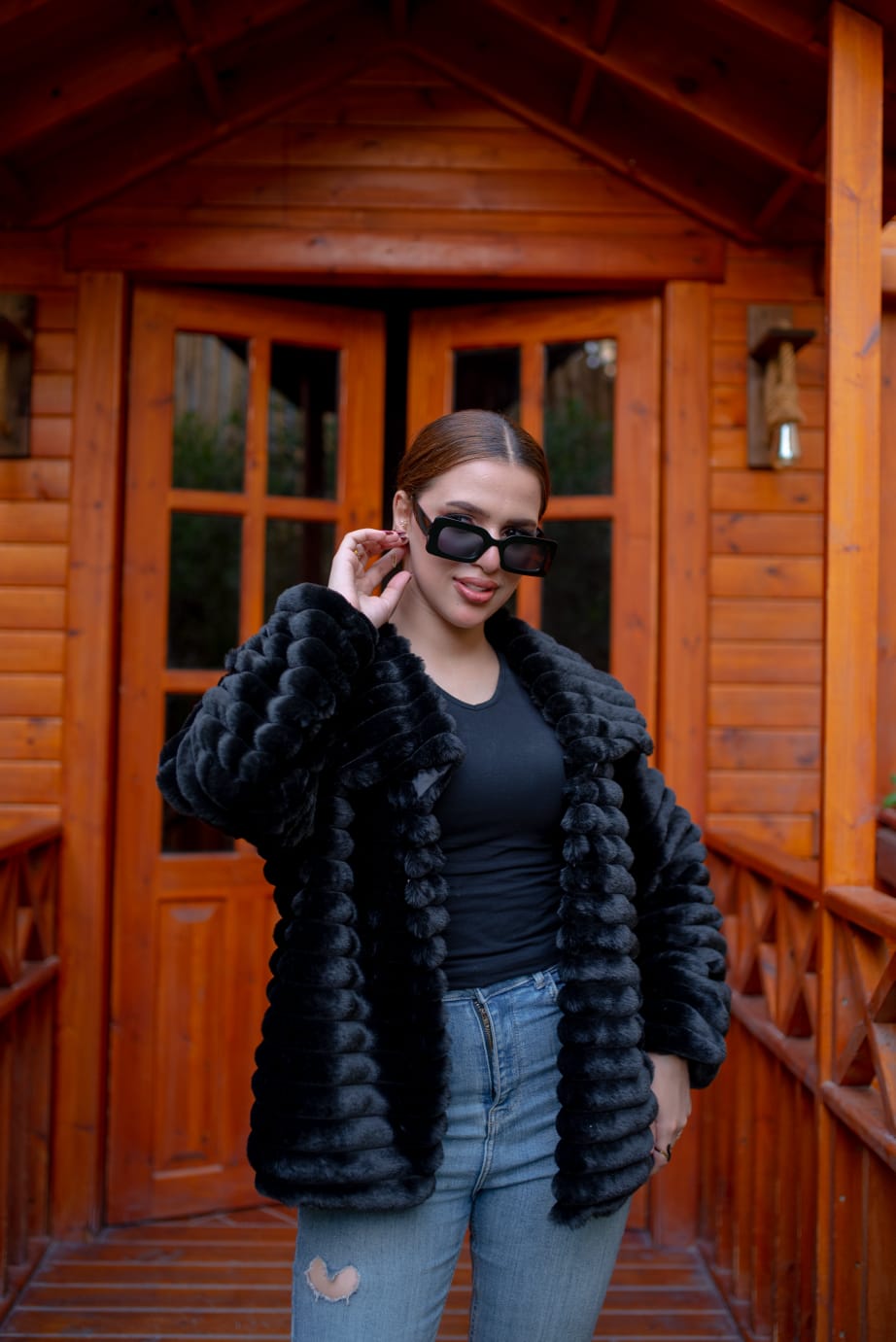 jacket فرو حرير