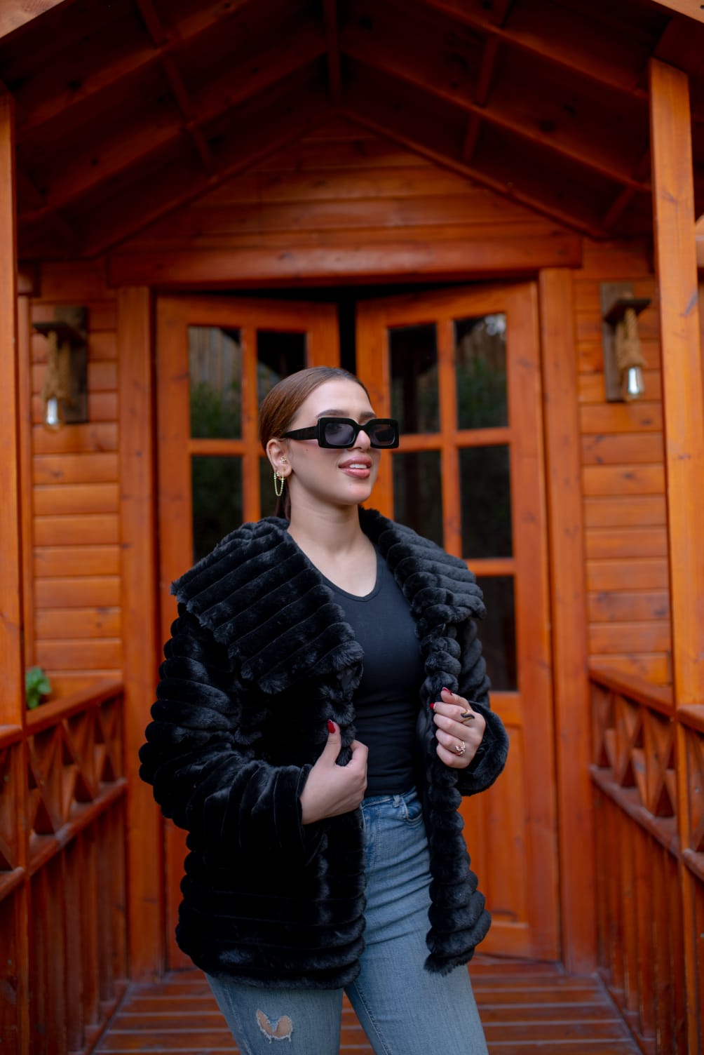 jacket فرو حرير