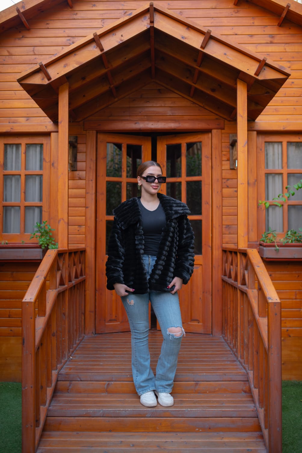 jacket فرو حرير