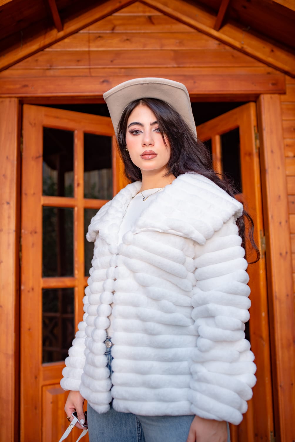 jacket فرو حرير